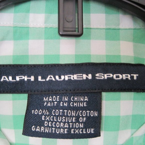 Ralph Lauren Sport button up shirt sz 4 - Picture 5 of 6